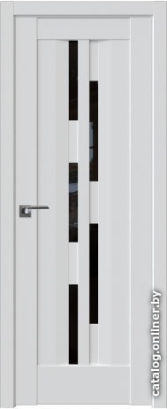 

Межкомнатная дверь ProfilDoors 30U 80x200 (аляска, стекло черный триплекс)