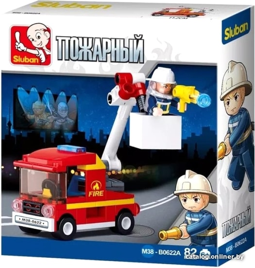 

Конструктор Sluban Пожарные M38-B0622A Грузовой автомобиль
