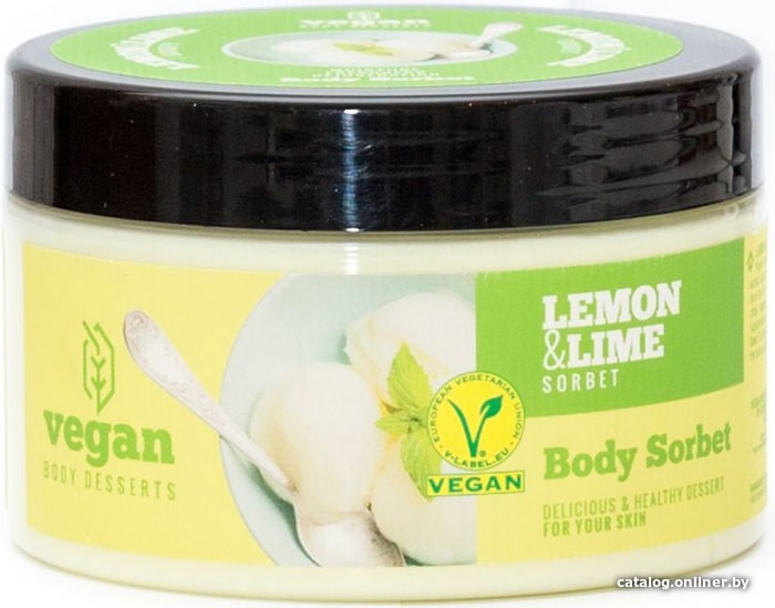 

Vegan Desserts Крем-сорбет Vegan Lemon And Lime Sorbet 250 мл