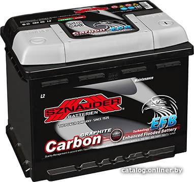 

Автомобильный аккумулятор Sznajder Carbon EFB 77 R (77 А·ч)