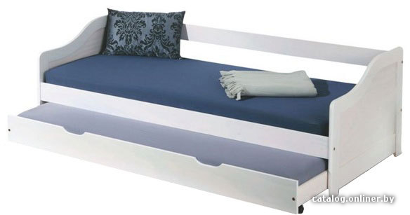 

Кровать с выдвижным спальным местом Halmar Leonie 200x90