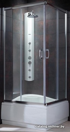 

Душевой уголок Radaway Premium Plus C 1700 90x90 (коричневое стекло)