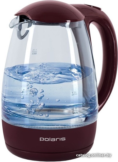 

Электрический чайник Polaris PWK 1768CGL (бордовый)