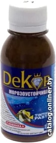 

Колеровочная краска Dekor 21 (темно-коричневый 0.1 кг)