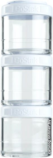 

Набор контейнеров Blender Bottle GoStak Tritan BB-G100-WHITE