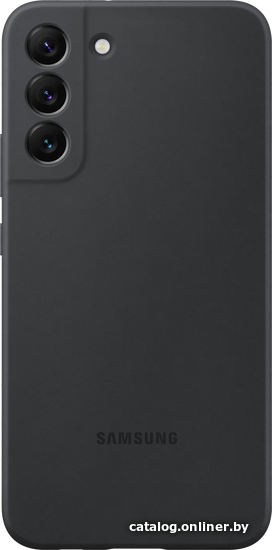 

Чехол для телефона Samsung Silicone Cover для S22+ (черный)