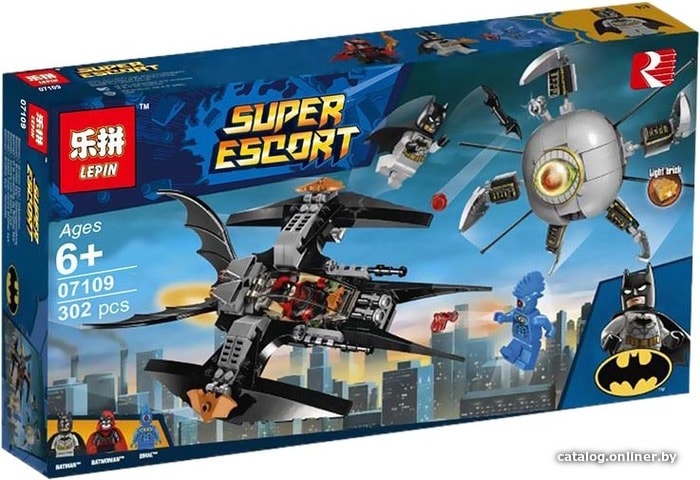 

Конструктор Lepin 07109 Бэтмен - ликвидация глаза брата