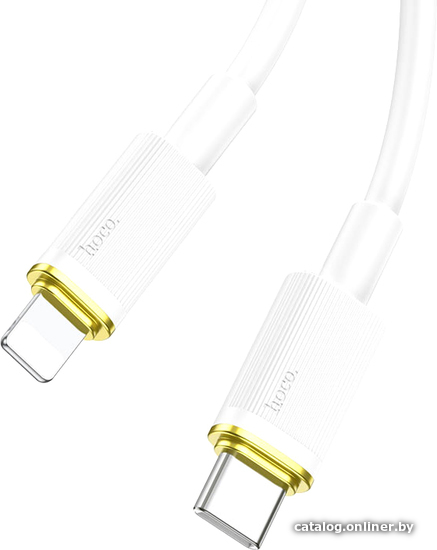 

Кабель Hoco U109 USB Type-C - Lightning (1.2 м, белый)