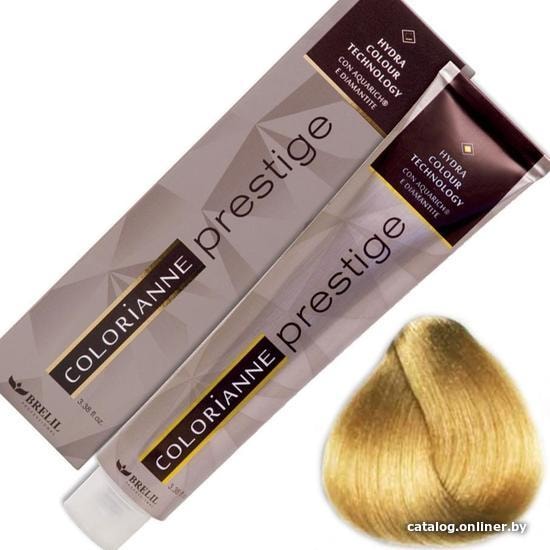 

Крем-краска для волос Brelil Professional Colorianne Prestige 9/30 очень светлый золотистый блонд