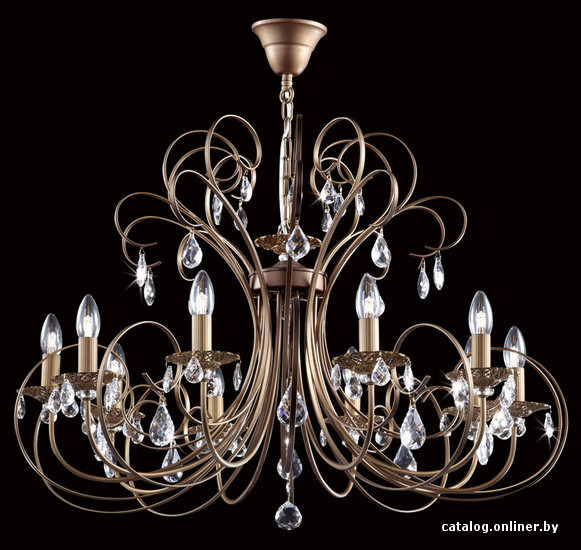 

Подвесная люстра Citilux Марлен (кофейный) [CL411101]