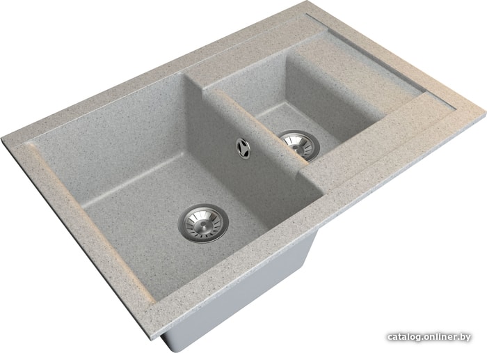 

Кухонная мойка Гамма Гранит Granite-10 (светло-серый)