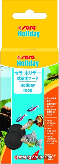 

Сухой корм Sera Holiday 2 шт