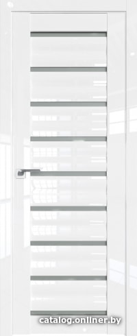 

Межкомнатная дверь ProfilDoors 76L 50x200 (белый люкс, стекло матовое)