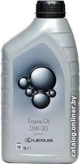 

Моторное масло Toyota Engine Oil 0W-30 1л