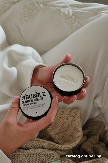 

Твердый шампунь BUBBLZ Ментол 65-70 г