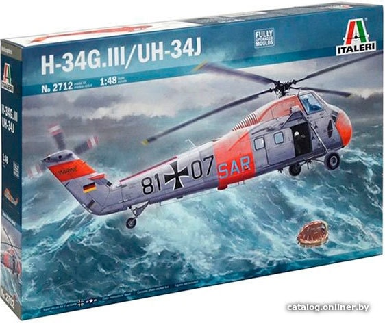 

Сборная модель Italeri 2712 Американский транспортный вертолет H-34G.III/UH-34J