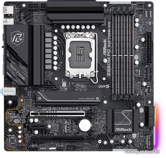 

Материнская плата ASRock Z690M PG Riptide/D5