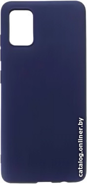 

Чехол для телефона Case Matte для Galaxy M31 (темно-синий)