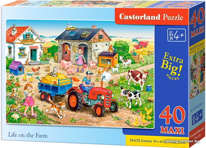 

Пазл Castorland Жизнь на ферме B-040193