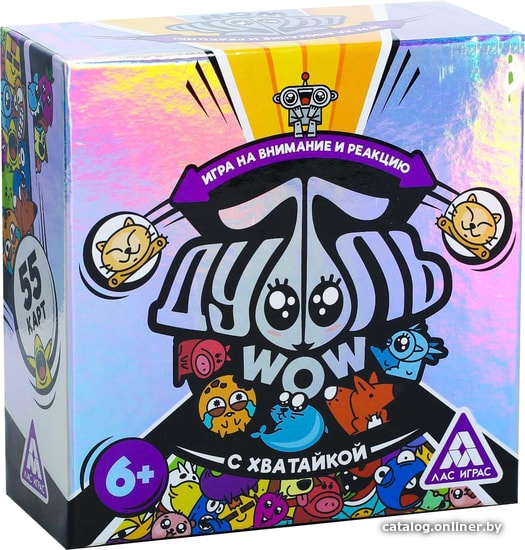 

Настольная игра Лас Играс Дуббль WOW 4422324