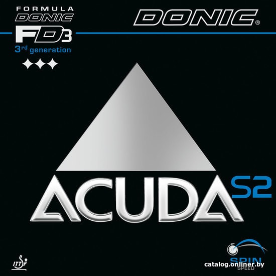 

Накладка на ракетку Donic Acuda S2 (max, черный)