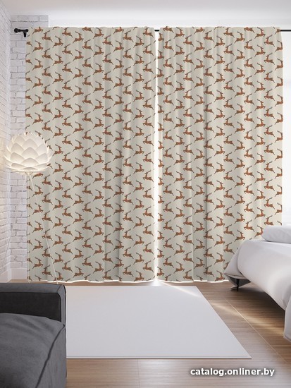 

Комплект штор JoyArty Рождественские олени 1.45x2.65 м p_380829_145x265 (2 шт)