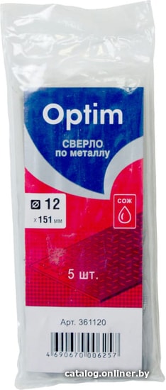 

Набор сверл Optim 361120 (5 шт)