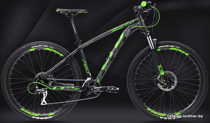 

Велосипед LTD Rocco 760 27.5 2022 (черный/зеленый)