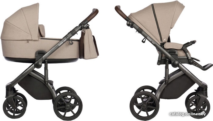 

Универсальная коляска ROAN Bass Next (2 в 1, beige)