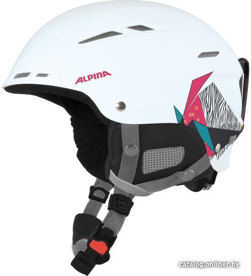

Cпортивный шлем Alpina Biom A905911 (р. 50-54, white/pink matt)
