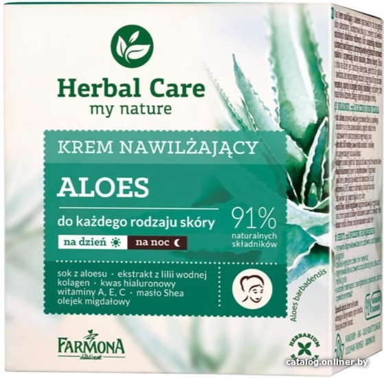 

Farmona крем для лица Herbal Care увлажняющий алоэ день/ночь (50 мл)