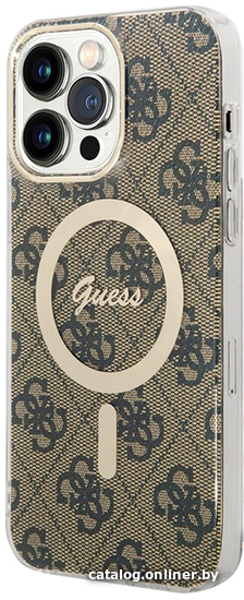 

Чехол для телефона CG Mobile Guess для iPhone 14 Pro GUHMP14LH4STW