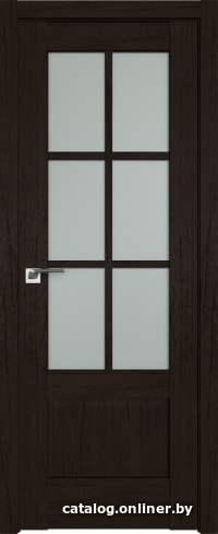 

Межкомнатная дверь ProfilDoors 103XN 50x200 (дарк браун, стекло матовое)