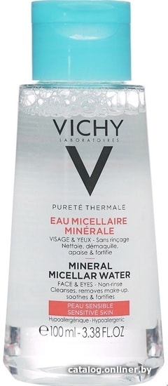 

Vichy Мицел. вода Purete Thermale для чувств. кожи лица глаз губ 100мл