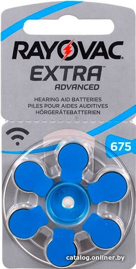 

Батарейка Rayovac Extra 675 6 шт