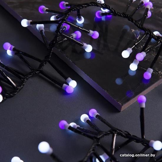 

Новогодняя гирлянда Luazon Нить LED-400-31V 4м (белый/фиолетовый) 3649312