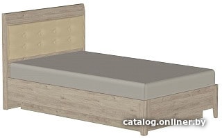 

Кровать Лером КР-1071 120x200 (гикори джексон светлый)