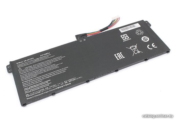 

Аккумуляторы для ноутбуков RageX AP16M5J Acer Aspire 3 A315-21, 7.4В, 4800мАч