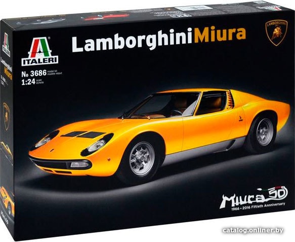 

Сборная модель Italeri 3686 Автомобиль Lamborghini Miura