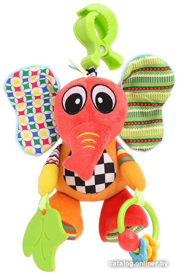 

Погремушка с прорезывателем Biba Toys Слоненок Флаппи BR225
