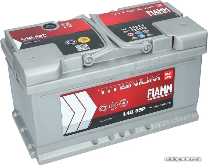 

Автомобильный аккумулятор FIAMM Titanium Pro (85 А·ч)