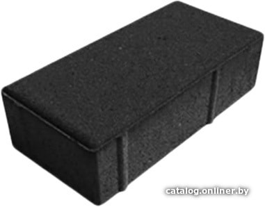 

Тротуарная плитка АшкаСтрой Кирпичик П198.98.80 (черный)