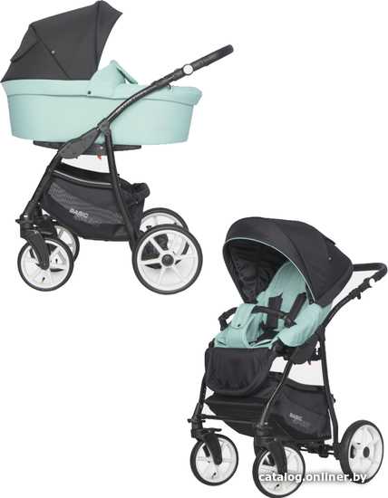 

Универсальная коляска Riko Basic Bella Sport (2 в 1, 04/ceramic green)