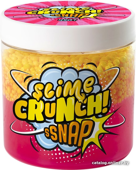

Слайм Crunch Slime Ssnap с ароматом клубники S130-42