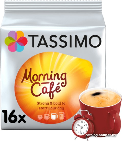 

Кофе в капсулах Tassimo Morning Cafe 16 шт