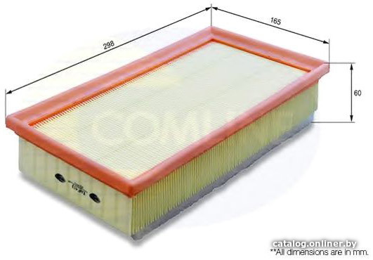 

Воздушный фильтр Comline EAF413