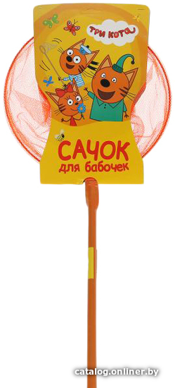 

Сачок Играем вместе Три кота A01010-CATS (цвет в ассортименте)
