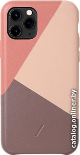 

Чехол для телефона Native Union Clic Marquetry для Apple iPhone 11 Pro (розовый)
