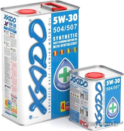 

Моторное масло Xado Atomic Oil 5W-30 504/507 4л