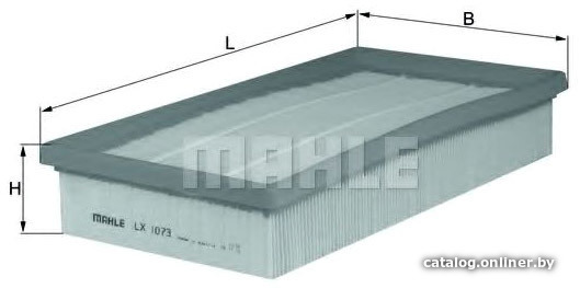 

Воздушный фильтр Mahle Knecht LX1073